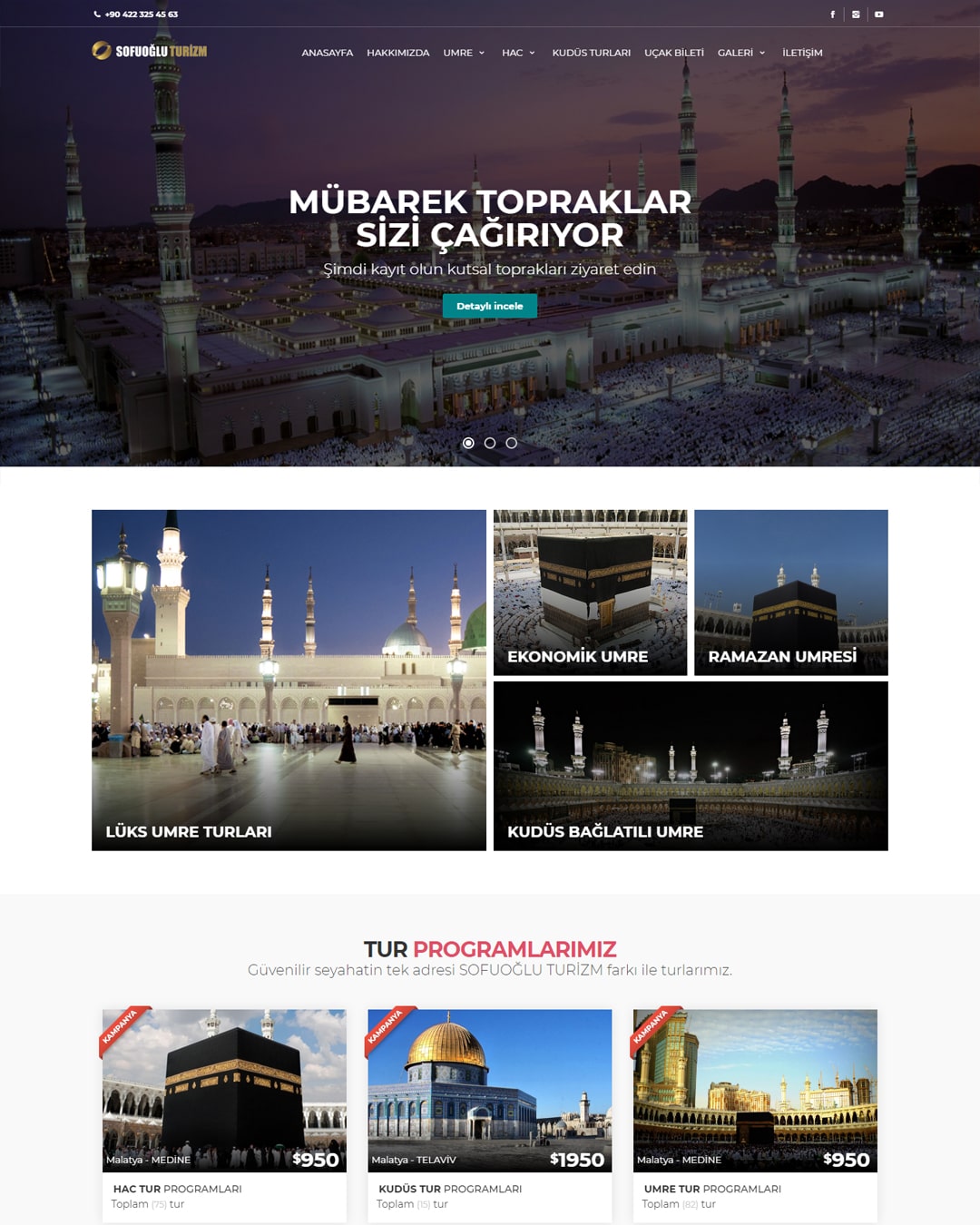 Malatya Sofuoğlu Turizm Web Sitesi